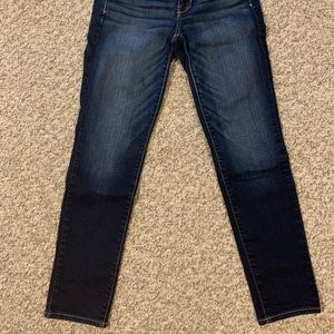 Dark blue skinny jeans